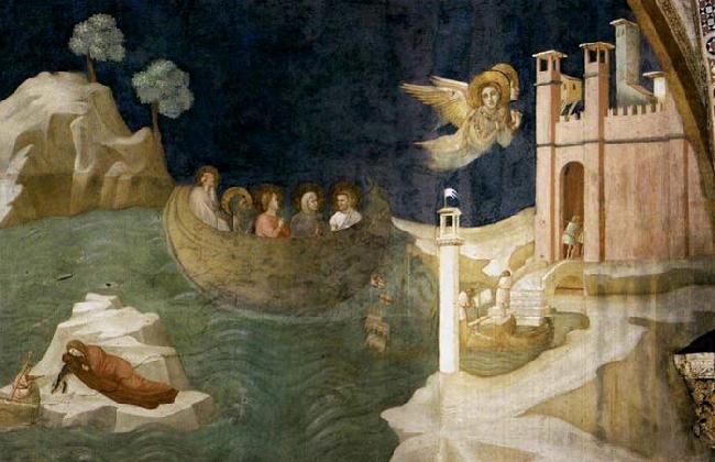 Mary Magdalene-s Voyage to Marseilles, GIOTTO di Bondone